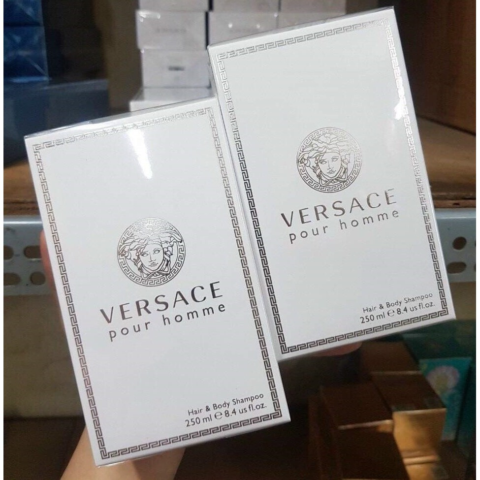 Sữa tắm gội toàn thân Versace Pour Homme Hair & Body Shampoo 250ML