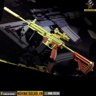Mô Hình M416 Gold Plale 37cm PUBG