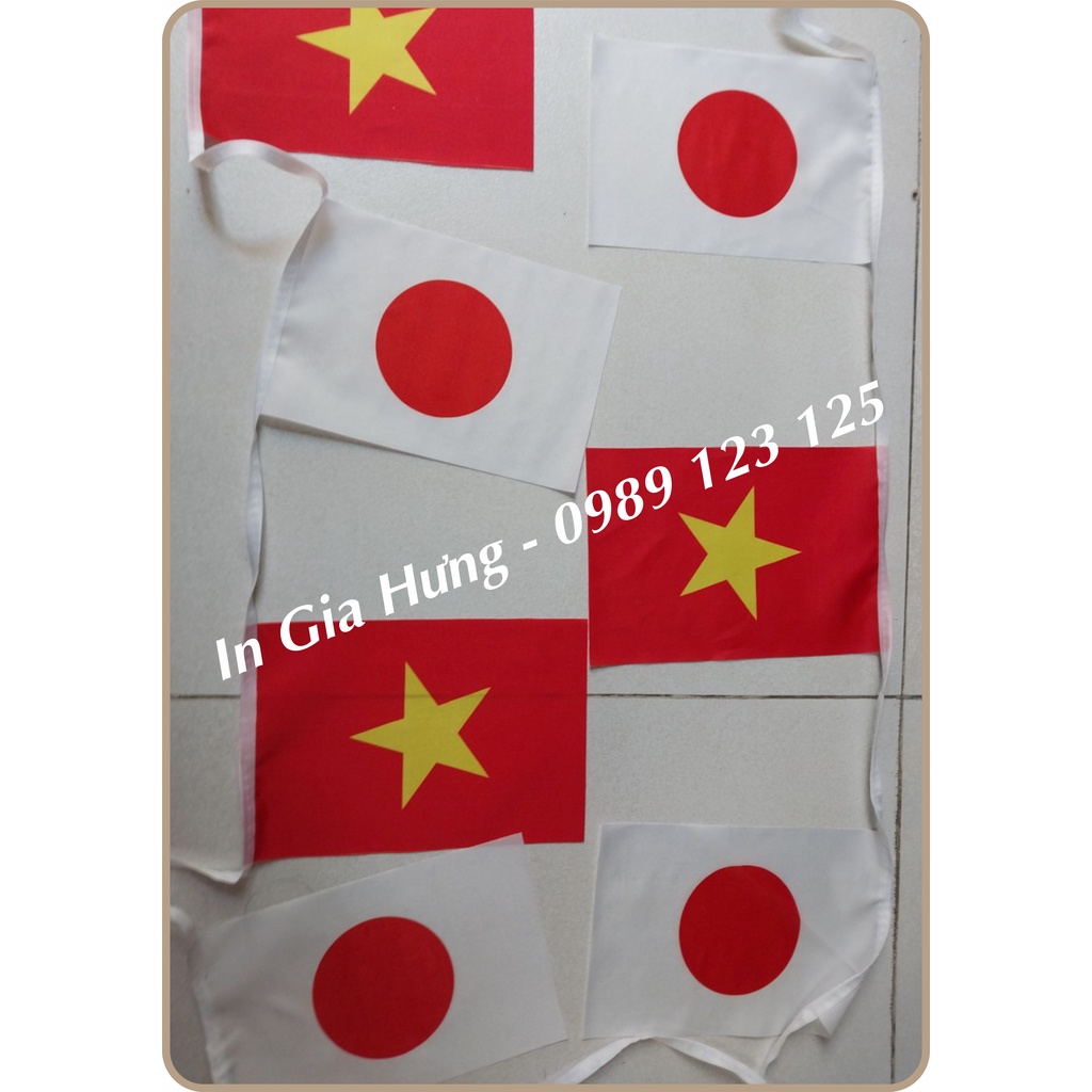 Cờ Dây Việt Nam - Nhật Bản