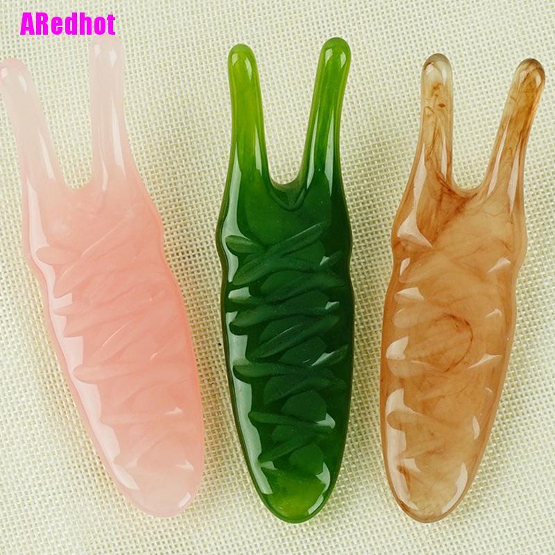 (Hàng Mới Về) Dụng Cụ Gua Sha Hình Con Sâu Bằng Nhựa Tiện Lợi