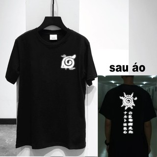 áo Naruto, áo phông Naruto phản quang, áo phông Naruto - Loại đẹp decal xịn