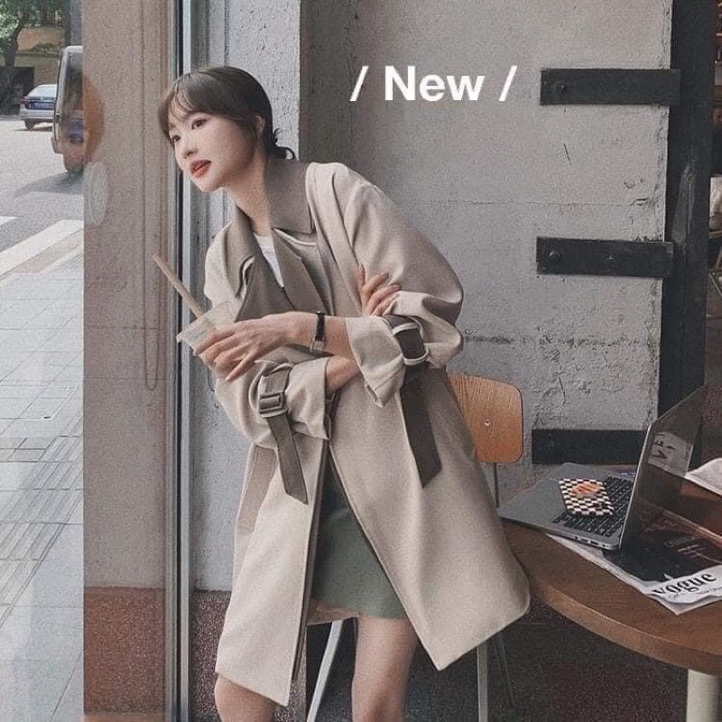 Áo mangto nữ phong cách Hàn quốc | BigBuy360 - bigbuy360.vn