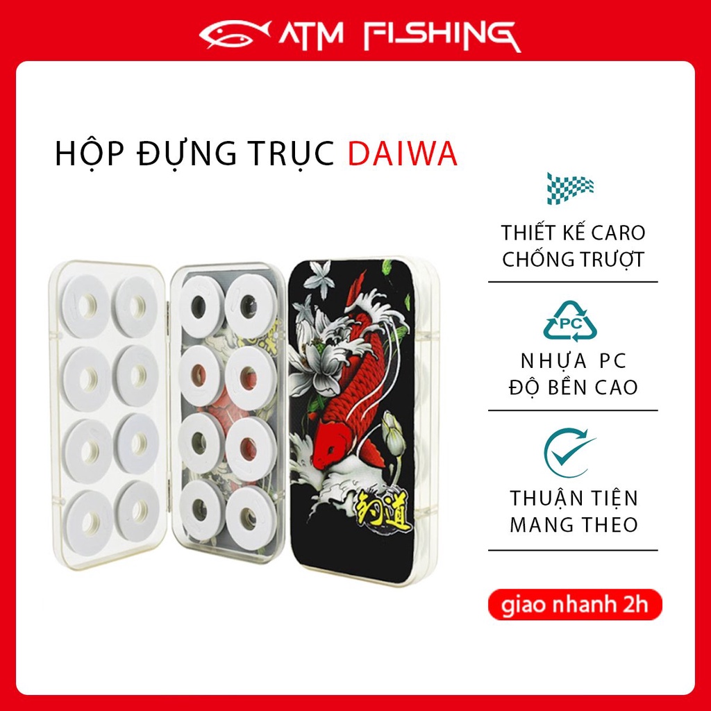 Hộp Đựng Trục Câu Đài , Hộp Đựng Trục Daiwa