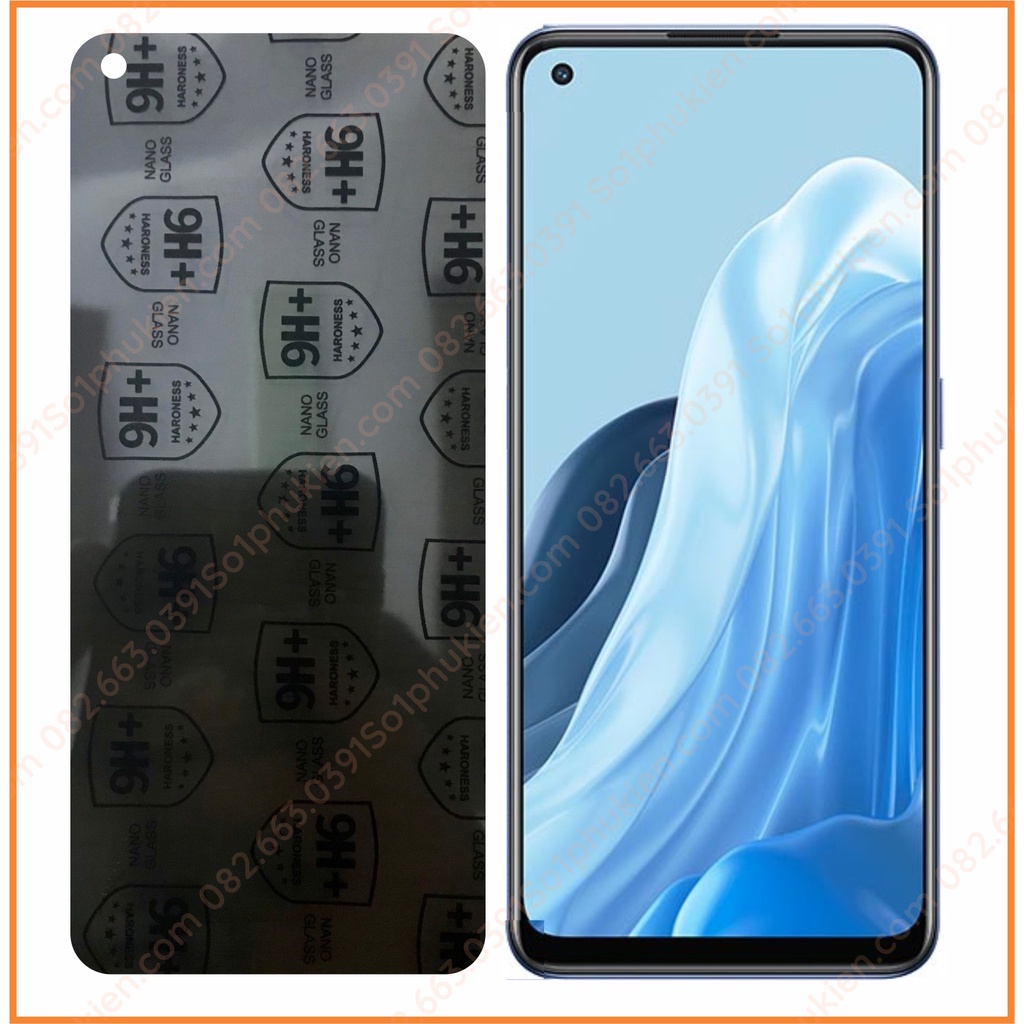 Dán cường lực chống nhìn trộm Oppo Reno 7 5G , Reno 7 pro 5G , Reno 7z 5G, Reno 7 lite dẻo nano