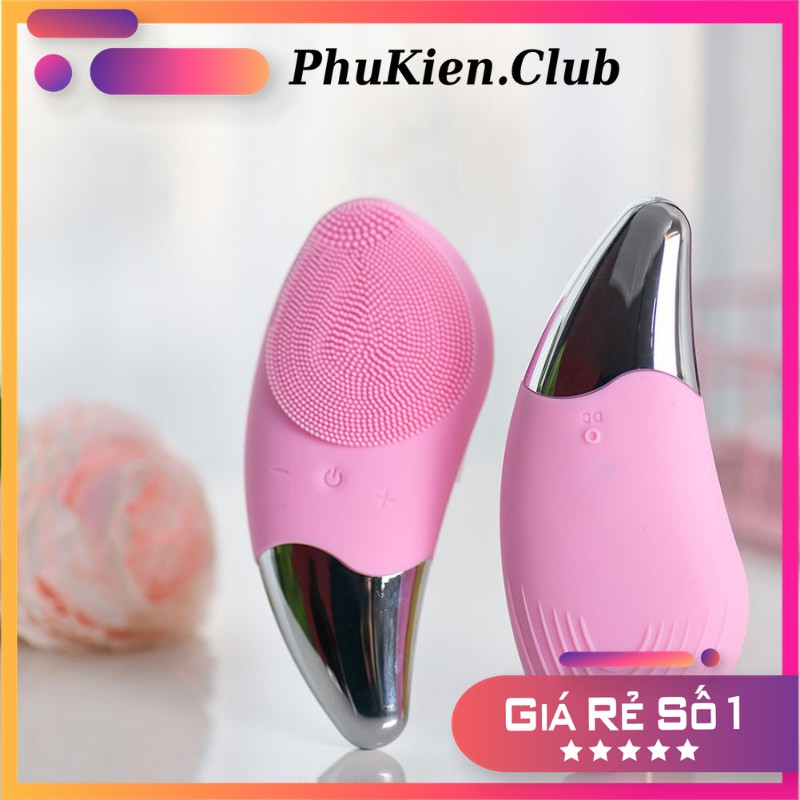 Máy rửa mặt sóng siêu âm tiện dụng - Kết hợp mọi loại sữa rửa mặt