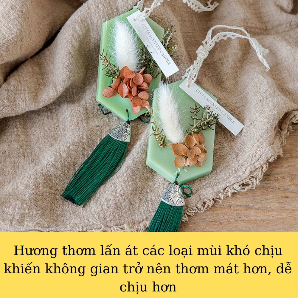 Sáp thơm phòng Chillax hình lục giác hương thơm tự nhiên khử mùi không gian nhà, góc học tập, bếp ăn, làm quà tặng