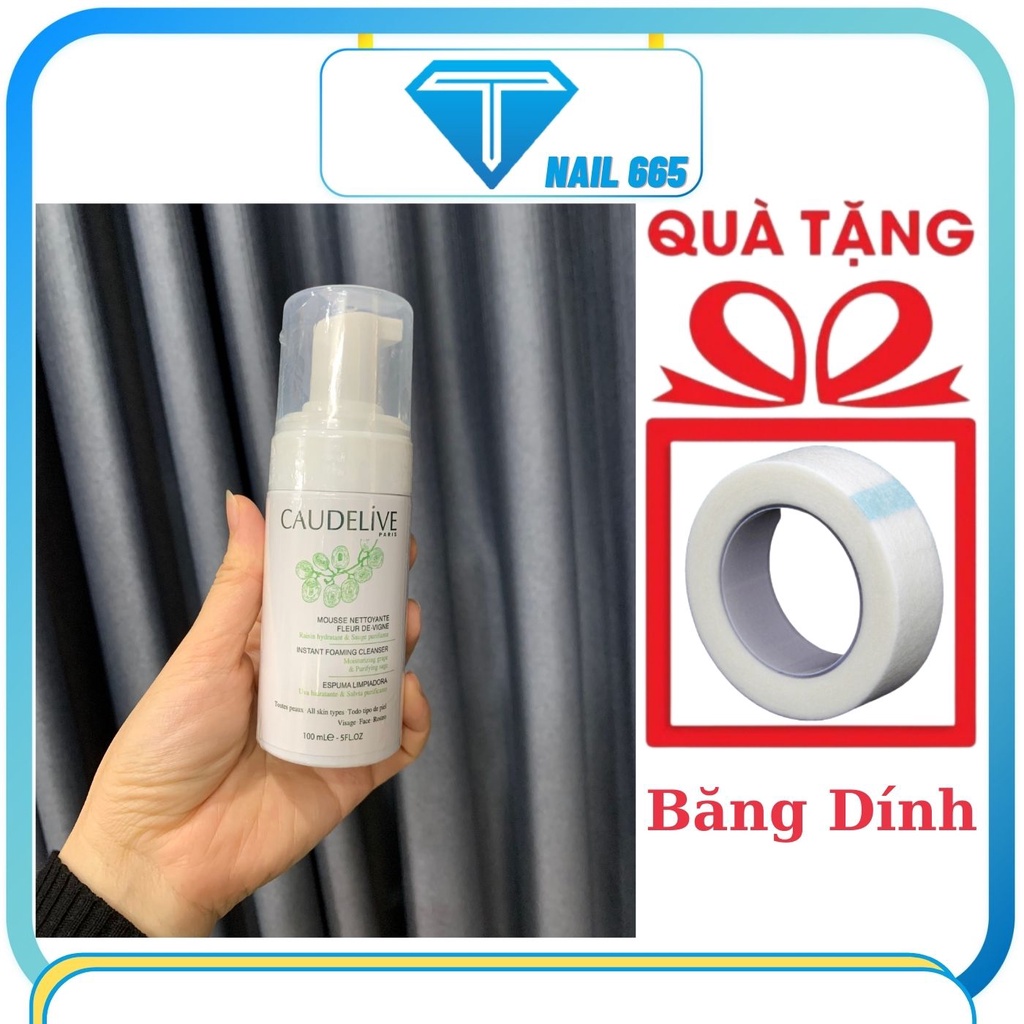 Bọt vệ sinh mi trước và sau khi nối, Nước rửa mi, tạo bọt  DECAULIVE 100ml