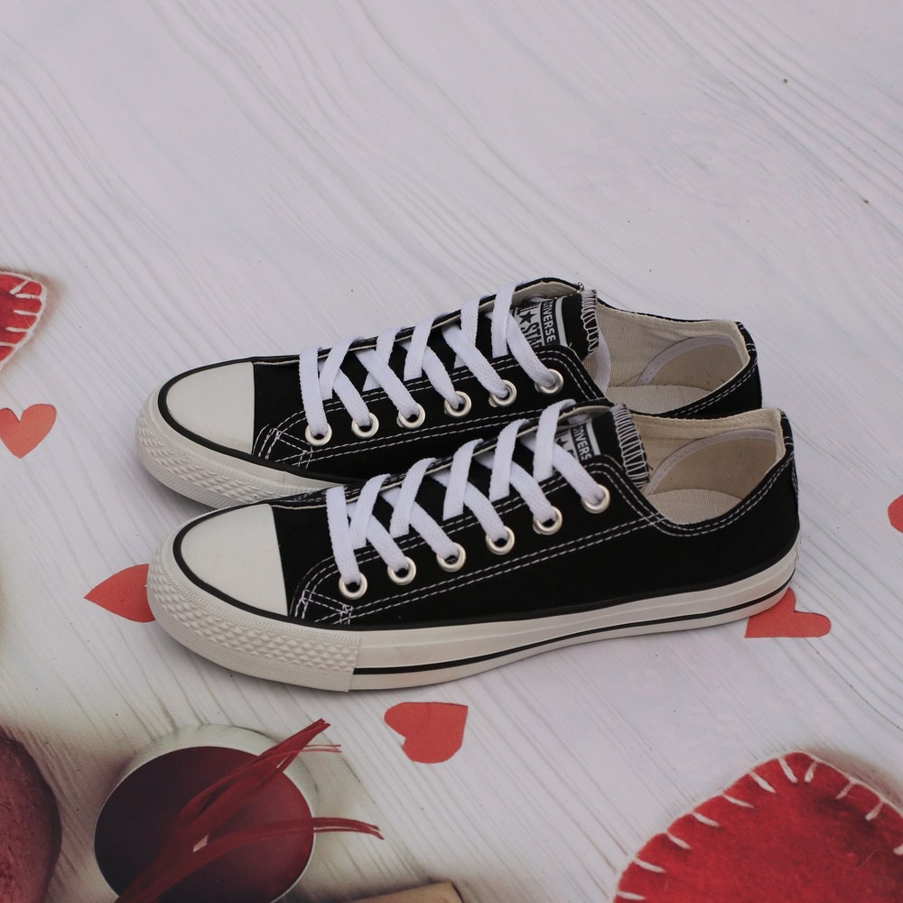 Giày CVS  Classic Màu Đen Cổ Thấp Nam