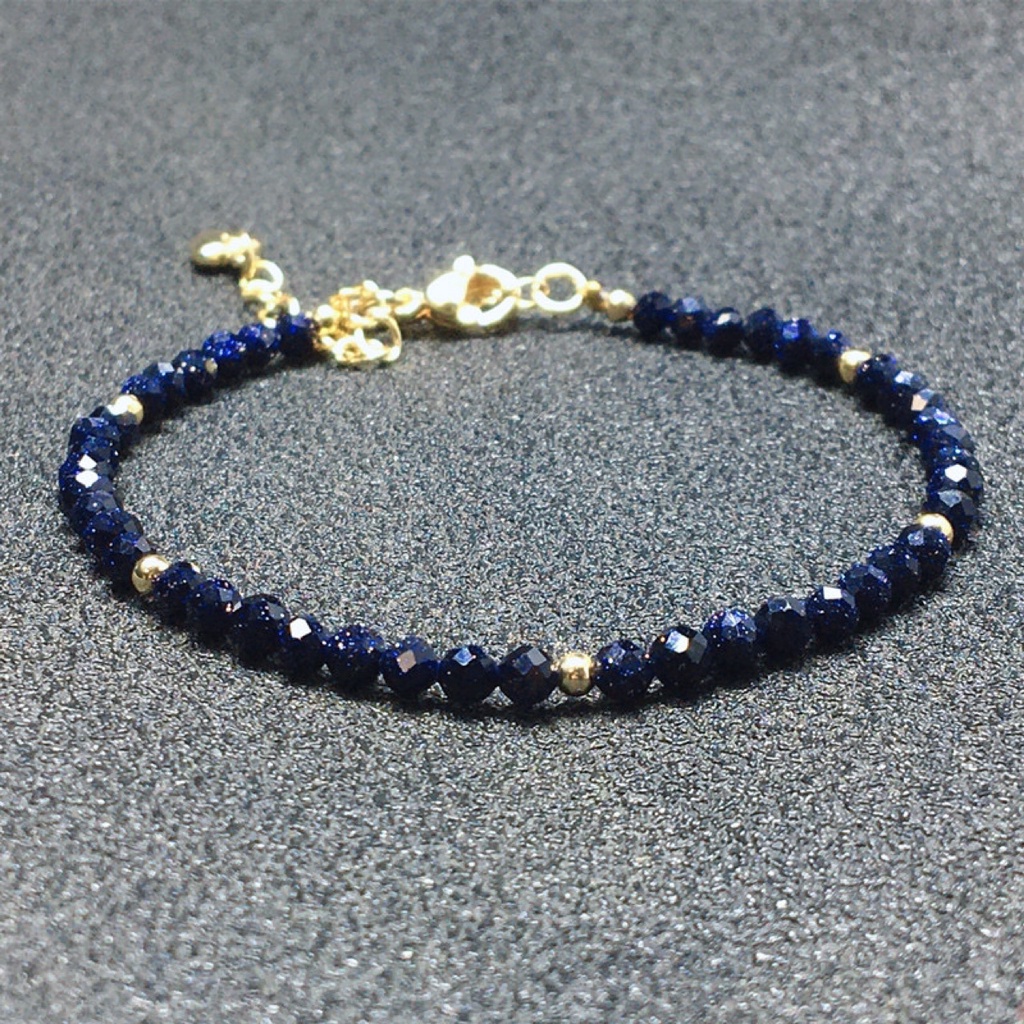 [Hàng Mới Về] Vòng Đeo Tay Mặt Trời Xanh Cho Nữ