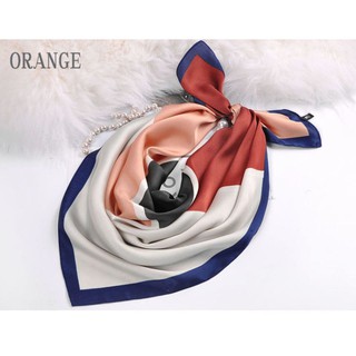 Khăn Choàng cổ lụa vuông Bản 70x70 K-148
