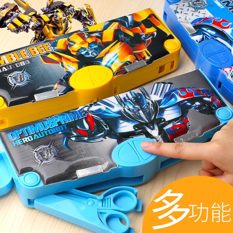 Hộp Đựng Bút Đa Năng Hình Robot Transformer Độc Đáo Cho Bé