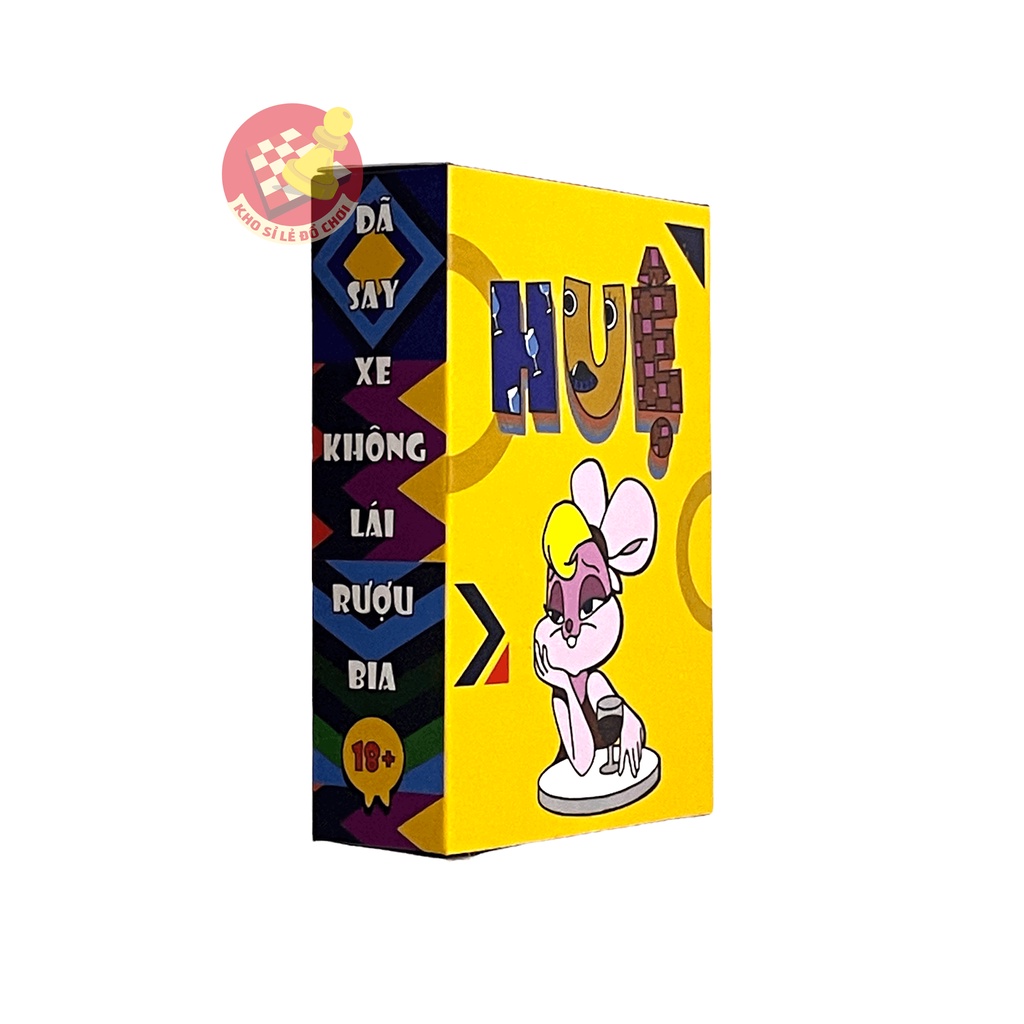 Bộ bài "HUỆ" bản đặc biệt TCCH - Huệ Thà Chết Còn Hơn Drinking game cho nhóm bạn tụ tập liên hoan ăn nhậu cực vui