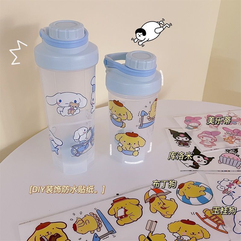 Nhãn Dán Trang Trí Điện Thoại/Laptop Chống Thấm Nước Họa Tiết Hoạt Hình Cinnamon Dog Kuromi Pudding