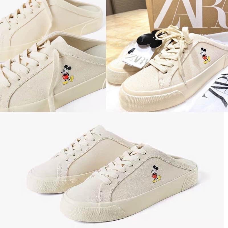 Giày sục thể thao kiểu dáng mickey hottrend