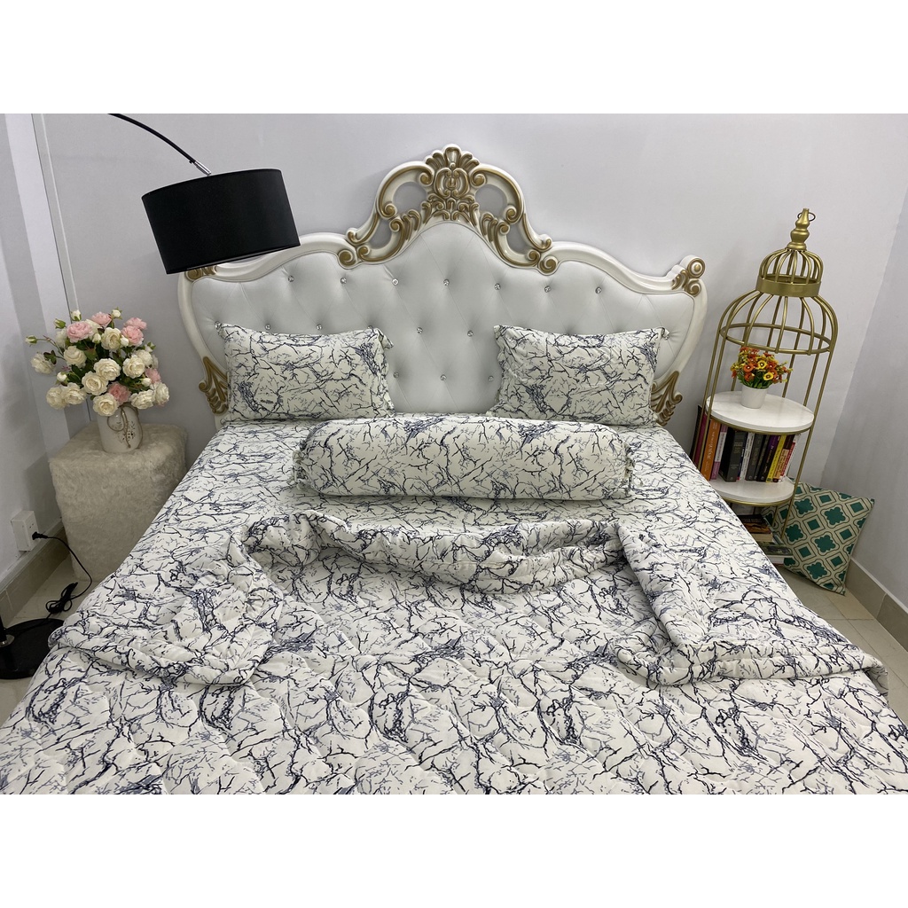 Bộ Drap kèm mền Thun Hàn Quốc ( 5 món } đủ size | BigBuy360 - bigbuy360.vn