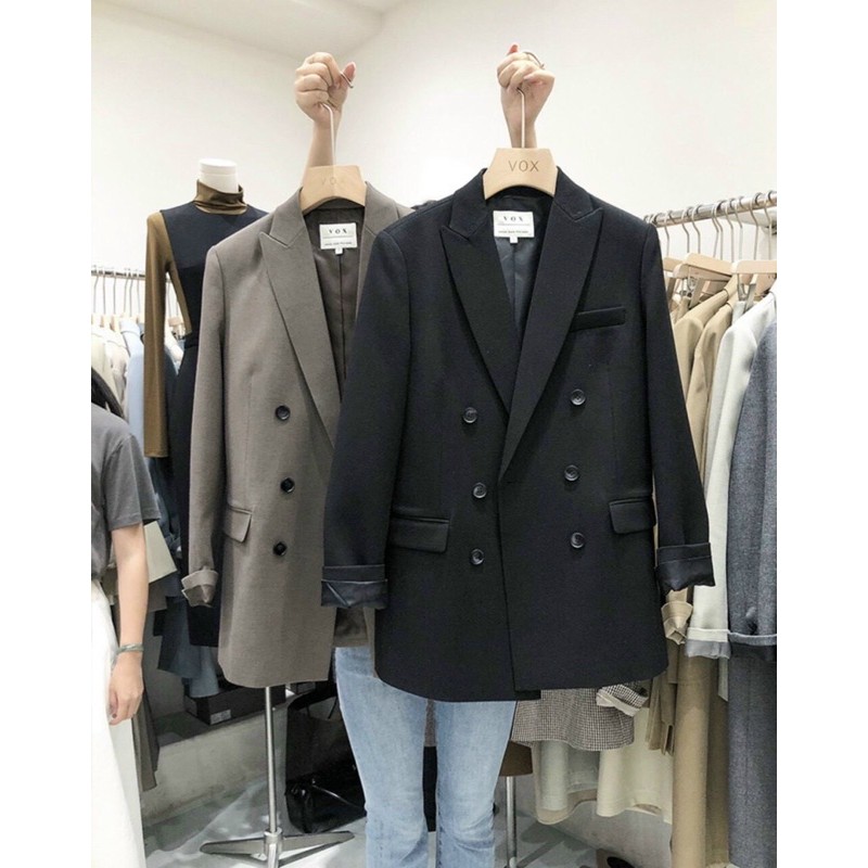 ÁO BLAZER ÁO VEST DÁNG SUÔNG