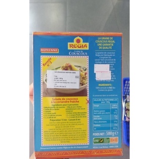 Hạt Couscous mịn Regia 500g