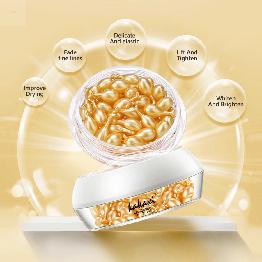 Hộp Serum Vitamin Vitamin Làm Mờ Nếp Nhăn Chống Lão Hóa 30 Nửa Đầu Chăm Sóc Da Mặt