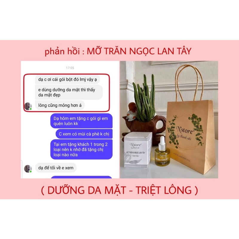 Mỡ Trăn Ngọc Lan Tây N'store 30ml