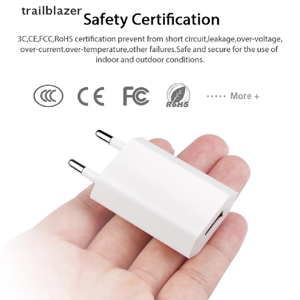 Phích Cắm Sạc USB AC Phích Cắm EU Cho Điện Thoại