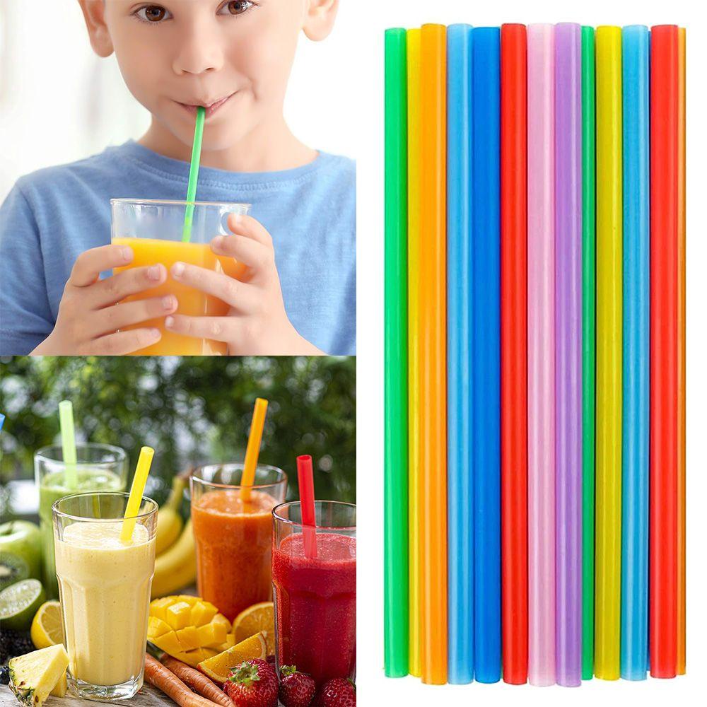 1 100 Ống Hút Nhiều Màu Sắc Dùng Một Lần Tiện Dụng Và Bền