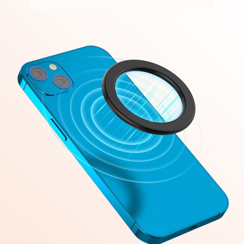 Nhẫn Đỡ Điện Thoại Bằng Silicon Kèm Đệm Nam Châm Tiện Dụng