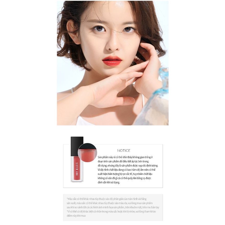 Sisterann Mood Fit Serum Tint (6 colors) 2.5g + Heart Mirror Black Combo | BigBuy360 - bigbuy360.vn
