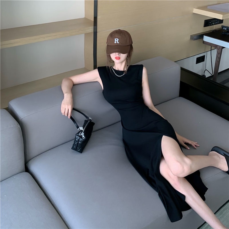 Đầm COZOKC không tay hở lửng quyến rũ dành cho nữ