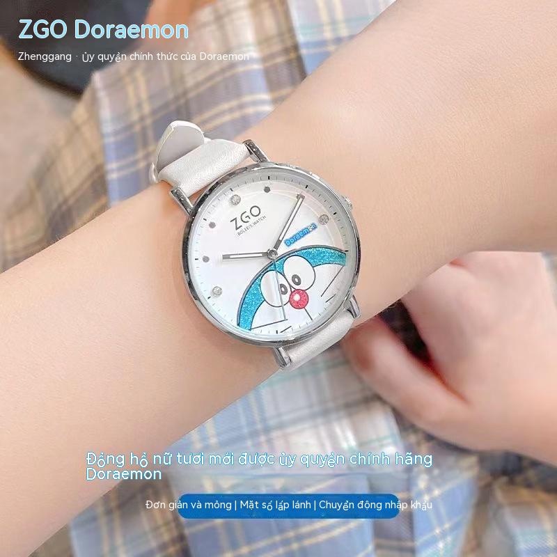 Đồng Hồ Đeo Tay Doraemon Dạ Quang Thiết Kế Đơn Giản Cho Nữ đồng hồ đeo tay hoạt hình đồng hồ nữđồng hồ sinh viên Đồng hồ thạch anh đồng hồ trẻ em