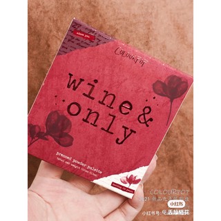 Bảng phấn mắt Colourpop - Wine & only