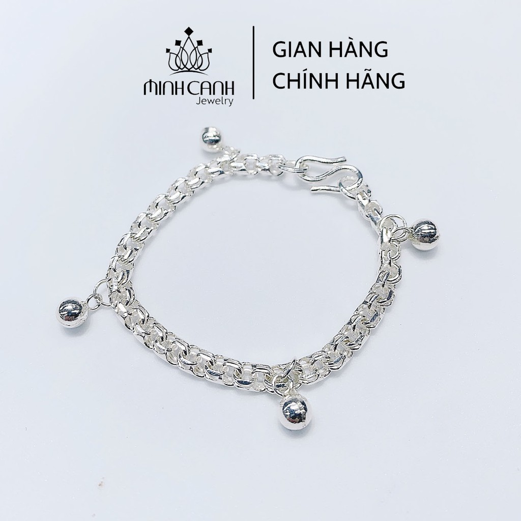 Lắc Bạc Trẻ Em Mix 4 Bi - Minh Canh Jewelry