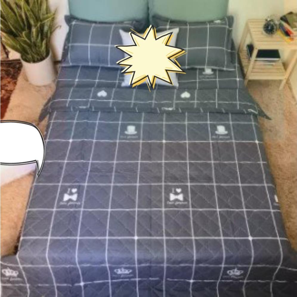 Ga giường 1mx2m,bọc đệm ký túc xá,giường tầng,bệnh viên,bọc sofa-KITTY ÔM DÂU
