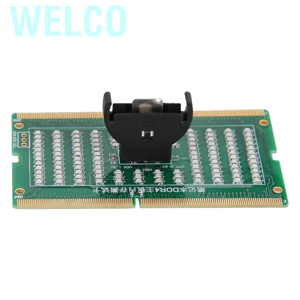 Thanh Kiểm Tra Thẻ Nhớ Máy Tính Có Đèn Led Welco Ddr2 Ddr3 Ddr4 | BigBuy360 - bigbuy360.vn