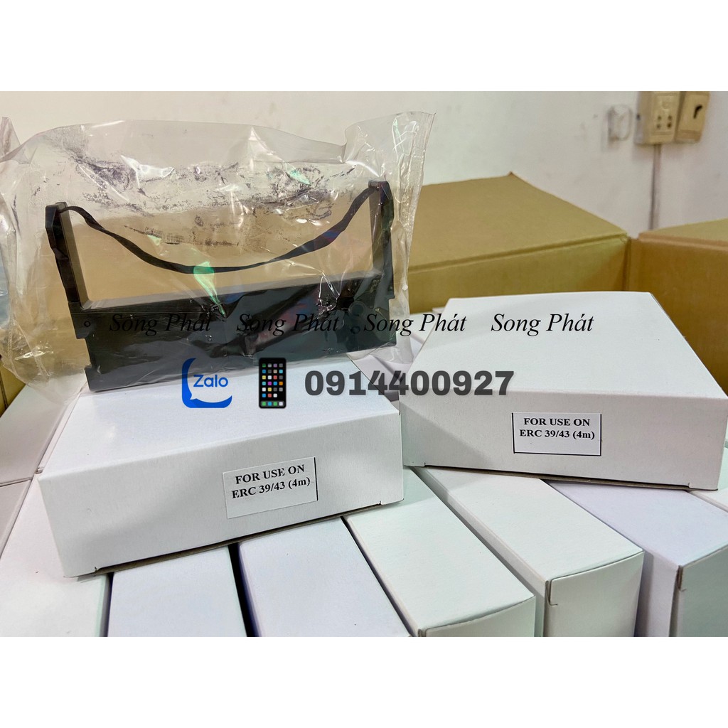 Combo 10 Hộp mực Ruy băng/ RIBBON Epson ERC 39/ 43