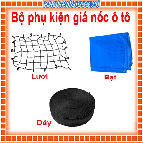 Bộ phụ kiện cho giá nóc ô tô