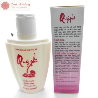 Dung Dịch Vệ Sinh Phụ Nữ Quý Phi 120ml