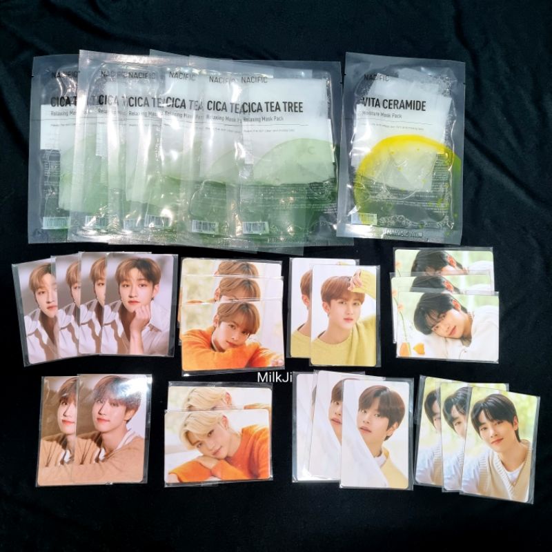 Ảnh thẻ card Nacific x Stray Kids kèm mặt nạ