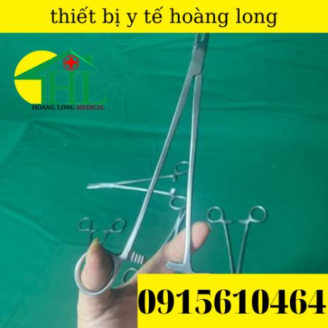 Kìm mang kim y tế Pakistan hàng tiêu chuẩn dùng trong phẫu thuật 14cm 16cm 18cm 20cm 25cm