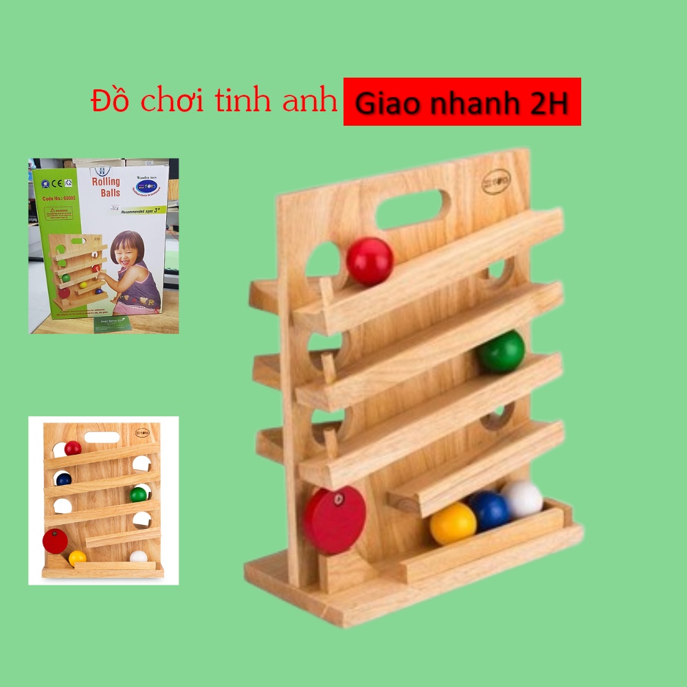 Trò chơi lăn banh Winwintoys gỗ Đức Thành Việt Nam