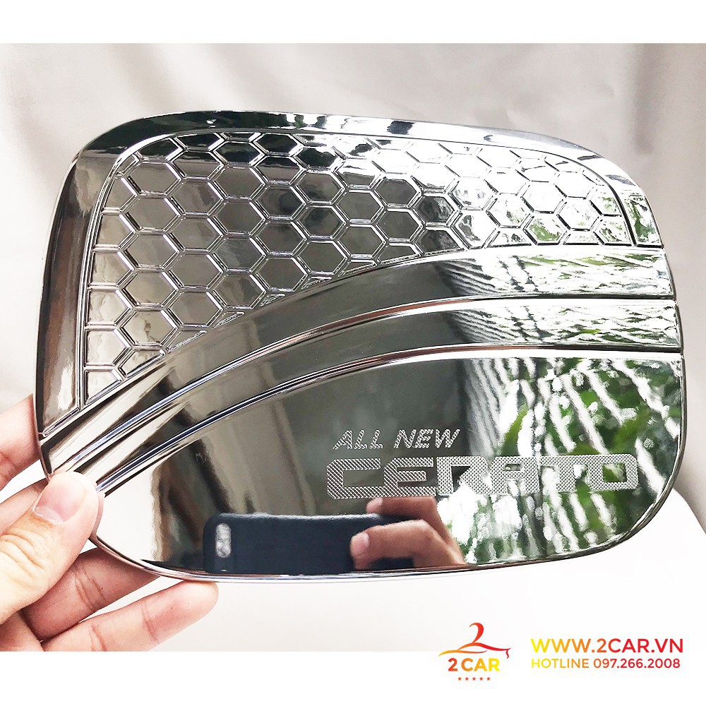 Ốp nắp bình xăng KIA Cerato 2019- 2020- 2021