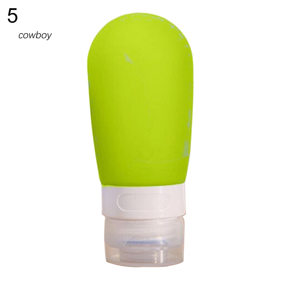 Chai Silicone Mini Đựng Dầu Gội / Sữa Tắm / Dầu Gội Mang Đi Du Lịch Tiện Dụng