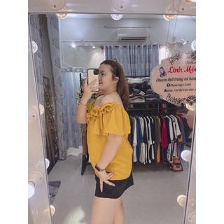 ÁO BÈO MẶC 2 KIỂU BIGSIZE LINH MÓM BIGSIZE