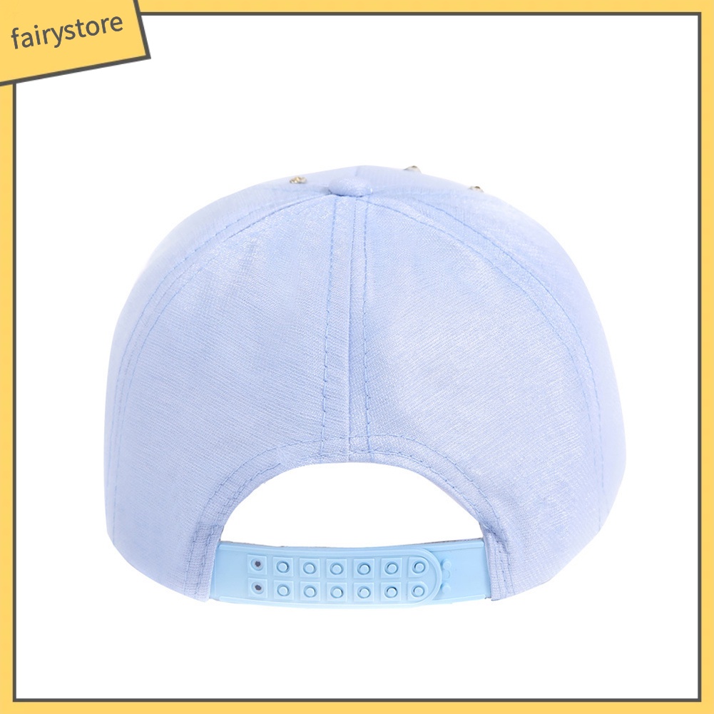 Mũ Lưỡi Trai Phối Lưới Hoạ Tiết Bướm Cho Nữ