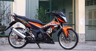 Tem Sonic Rời cam đen in mực cao cấp
