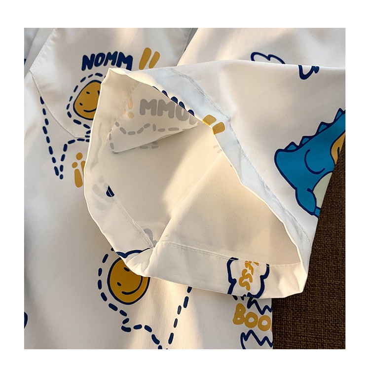 Áo Thun Tay Ngắn In Hình Khủng Long Thời Trang Hàn Quốc Dành Cho Nữ