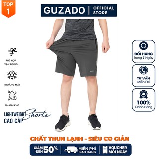 Quần Đũi Nam GUZADO Chất Thun Lạnh Cao Cấp, Không Nhăn Nhàu, Siêu Đẹp,Mềm,Mịn, Thoải Mái Vận Động GSR05