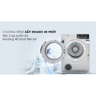Máy sấy Electrolux 8 kg EDS805KQSA (Miễn phí giao tại HCM-ngoài tỉnh liên hệ shop)