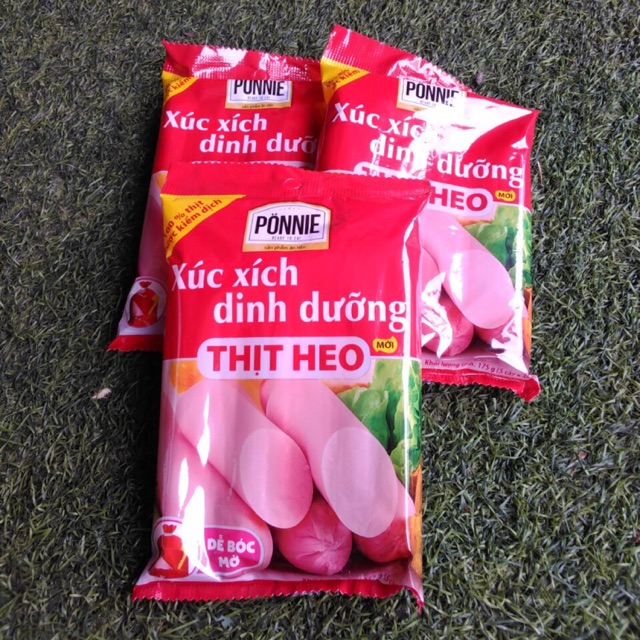 Xúc xích dinh dưỡng ponnie 175g/1gói ( 5 chiếc)