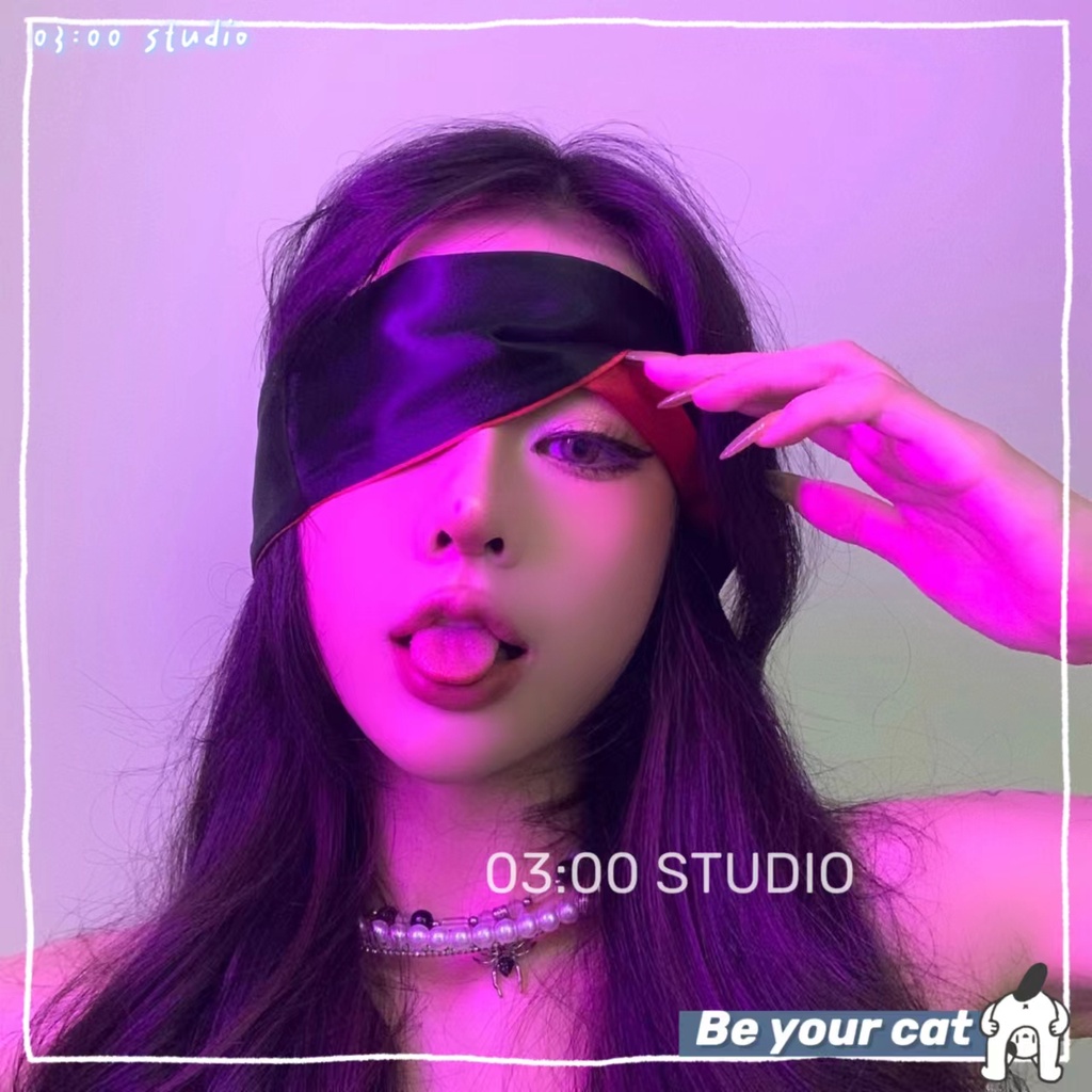 Bịt mắt sexy - Che mắt gọi cảm bí ẩn-Có thể kết hợp với bất kì váy ngủ nào của shop