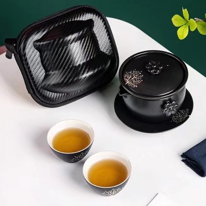 Tea-set tea-set sáng tạo đi du lịch tea-style nhật bản thu thập các gói quà tặng lễ hội
